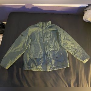 Vintage Green Ruff Hwen zip Jacket size XL